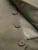 Ombre Clothing Pánská společenská vesta Ualesih olivová XL Náhled obrázku produktu 7