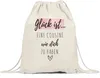 Glück Ist Eine Cousine Wie Dich Zu Haben Turnbeutel Gymsack Produktbild-Vorschau 1