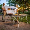 AREBOS Campingtisch faltbar 90x51,5 cm | Höhenverstellbar Produktbild-Vorschau 2