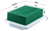 Nass Steckschaum Ziegel 11x7x5cm mit Schale 2er Set Weiß Produktbild-Vorschau 8