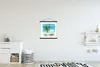 MuchoWow® Textilposter Strandkorb - Sonnenschirm - Palme Produktbild-Vorschau 2