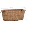 vidaXL Holzkorb mit Tragegriffen 88 x 57 x 34 cm Natur Produktbild-Vorschau 7