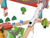 Kruzzel Wooden Railway - batteriebetriebener Zug Produktbild-Vorschau 29