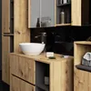 Armoire haute de salle de bains suspendue VAMI Chêne Voir les images du produit 9