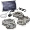 esotec Bachlaufschalen-Set 3-teilig mit Solarpumpe Produktbild-Vorschau 1