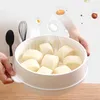 14×25 cm Mikrowellen Dampfgarer, Dampfgarer Topf aus Produktbild-Vorschau 3