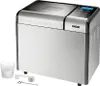 Der Unold Backmeister® Top Edition ist ein silberner Brotbackautomat mit Digitalanzeige und Bedienta Produktbild-Vorschau