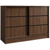 BEAUTYSOFA Kommode MIRELA 120 cm Warmia Walnuss, Sideboard Produktbild-Vorschau 2