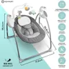 Heimwert Babywippe elektrisch - Easyfold für einfachen Produktbild-Vorschau 2