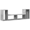 vidaXL TV-Schränke 2 Stk. Betongrau 75x30x50 cm Produktbild-Vorschau 1