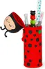 Legami Kawaii 2-in-1 Silicone Pencil Case Ladybug Get Anteprima dell’immagine prodotto 2