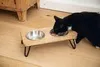 Designed by Lotte Linga - Dinerset Katze - Holz/Metall - Produktbild-Vorschau 3