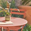 Set tavolo da giardino bistrot pieghevole in acciaio con 2 Anteprima dell’immagine prodotto 4