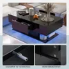 COSTWAY Table basse avec éclairage LED Luminosité réglable, Voir les images du produit 6