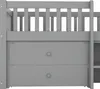 Flieks kinderbed, stapelbed 90x200 cm met 4 lades, laag Productafbeelding-voorbeeld 7