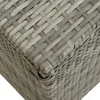 vidaXL Gartenbox Poly Rattan 200x50x60 cm Grau Voir les images du produit 10