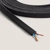 Elektrisches Flachkabel für Girlanden nach Maß Schwarz 100 Produktbild-Vorschau 2