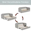 Flieks sofa rozkładana 90x190cm/180x190cm, tapicerowana Podgląd zdjęcia produktu 4
