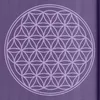 Yogistar Yogamatte Basic Flower of Life - violett Produktbild-Vorschau 3