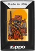 Zippo Feuerzeug Wild West Skeleton Cowboy Skull  Produktbild-Vorschau 1