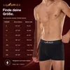 Luxurizz Modal Boxershorts Herren 8er Pack, Schwarz, Größe Produktbild-Vorschau 4