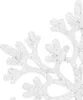Vánoční ozdoby - Sněhové vločky se třpytkami 10cm, bílé, Náhled obrázku produktu 11