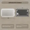 Artforma Zrcadlo do koupelny s led osvětlením 120x70cm, Náhled obrázku produktu 7