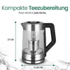 Emerio Wasserkocher mit Temperaturregelung 1,7 Liter – Produktbild-Vorschau 7