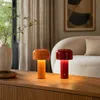 Luxus Europe - Lampada da tavolo touch Luna, colore giallo Anteprima dell’immagine prodotto 5