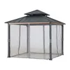 Sunjoy Set aus Stahl Pavillon PASU mit Vorhänge und Produktbild-Vorschau 3