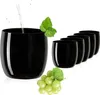 PLATINUX – eleganckie czarne szklanki 300 ml (maks. 330 ml) Podgląd zdjęcia produktu 1