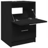 vidaXL Waschbeckenunterschrank Schwarz 40x37x59 cm Produktbild-Vorschau 5