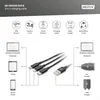 DIGITUS DB-300160-002-S DIGITUS 3-in-1 Kabel USB-A + Náhled obrázku produktu 12