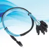 připojovací kabel 12 Gbit/s MINI SAS 38p SFF-8654 na 4 x Náhled obrázku produktu 6