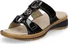 Ara Shoes Pantoletten, Glattleder, schwarz, Absatz 3,5 cm, Produktbild-Vorschau 25