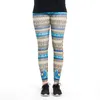 cosey - bedruckte bunte Leggins (Einheitsgröße) - Design Produktbild-Vorschau 1