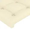 vidaXL Kopfteil Creme 80x5x78/88 cm Kunstleder -  Kopf- & Produktbild-Vorschau 5