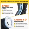 CAMBIVO 2x Tutore Epicondilite Gomito con Cuscinetto in Gel Anteprima dell’immagine prodotto 2