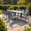 Milani Home - tavolo da giardino allungabile, alluminio, 10 Anteprima dell’immagine prodotto 5