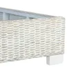 The Living Store Bettgestell Grau Natur Rattan 140 x 200 cm Produktbild-Vorschau 6