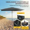 Ombrellone Bettizia rettangolare per balcone Ø210x140cm Anteprima dell’immagine prodotto 3