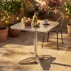 Milani Home - Tavolo Bar Quadrato Fisso A Colonna In Anteprima dell’immagine prodotto 2