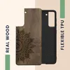 kwmobile Handyhülle für Samsung Galaxy S21 Hülle Holz - Produktbild-Vorschau 4