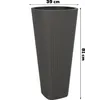Blumentopf Blumenübertopf Blumenkübel mit Große Einsatz Produktbild-Vorschau 3