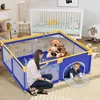 JOIEYOU Laufstall Baby Laufgitter Baby 150x180cm Baby Produktbild-Vorschau 3