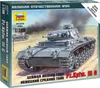 Zvezda 1:100 Druhá světová válka Německý Panzer III Náhled obrázku produktu 1