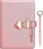 Tagebuch mit Schloss und Schlüssel Diamant-Stift, B6 Produktbild-Vorschau 1