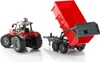 Traktor Bruder MASSEY FERGUSON ze składanym wózkiem Podgląd zdjęcia produktu 3
