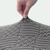Dicker Jacquard-Stuhlbezug mit geprägtem Rautenmuster in Produktbild-Vorschau 5
