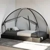 vidaXL Tenda zanzariera Mongolia 220 Nero 200x120x130 cm Anteprima dell’immagine prodotto 2